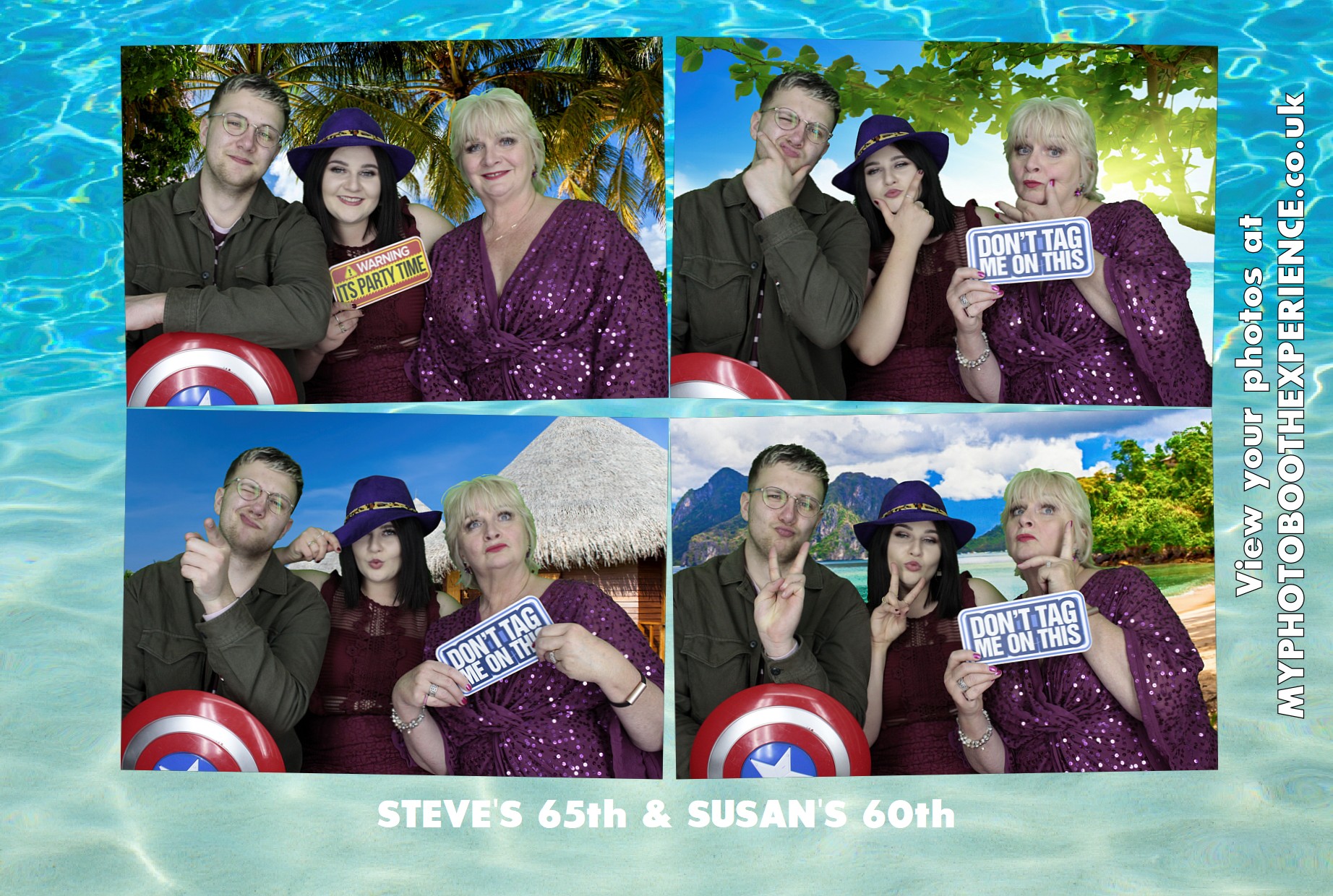 Steve's 65th & Susan 60th Birthday | View more photos from the event at gallery.myphotoboothexperience.co.uk/u/MyPhotoBoothExperienceLtd/Steves-65th-Susan-60th-Birthday